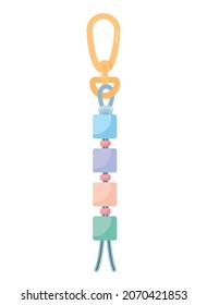 diseño de pulsera sobre blanco