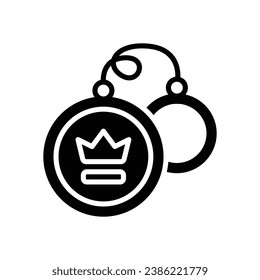 icono de teclado de cadena de teclas. icono vector para tu sitio web, móvil, presentación y diseño de logotipo.