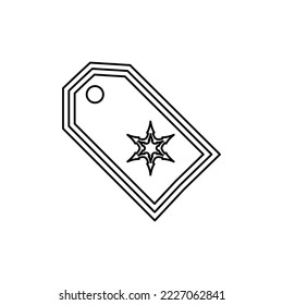icono de la cadena de claves, descuentos, ilustración vectorial
