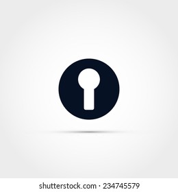 Keyhole icon