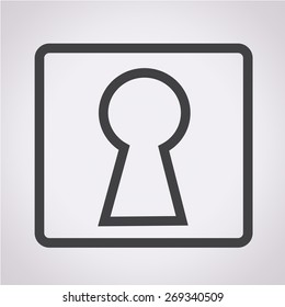 keyhole icon