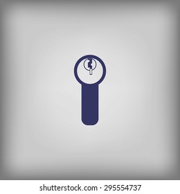 Keyhole icon 