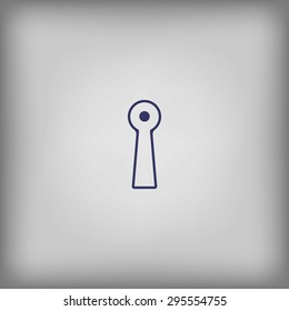 Keyhole icon 