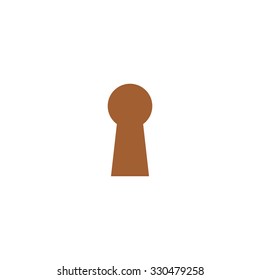 Keyhole icon.
