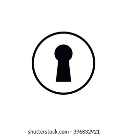 Keyhole icon.