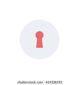 Keyhole icon.