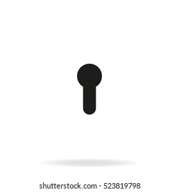 Keyhole icon.