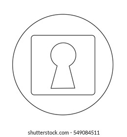 keyhole icon