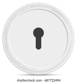 Keyhole icon.