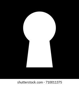 Keyhole icon .