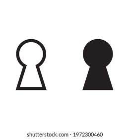 Keyhole Icon for apps and web sites