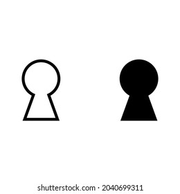 keyhole icon for apps and web sites