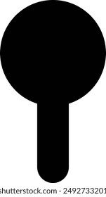 Schlüsselloch-Symbol. Premium-Tür-Schlüsselloch. Form des Türschlosses. Piktogramm Logo Design Vorlage für Haus und Eingang. Mysteriöses Silhouetten-Türschloss. Vektorsymbole, isoliert auf transparentem Hintergrund,