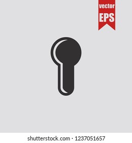 Keyhole icon.Vector illustration.