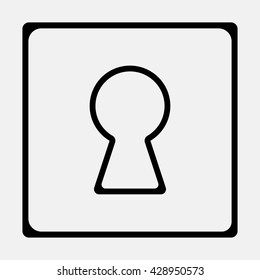 Keyhole illustration.