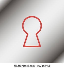 Keyhole illustration.