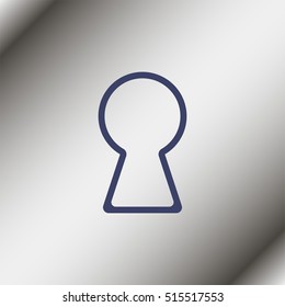 Keyhole illustration.