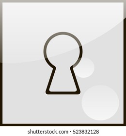 Keyhole illustration.