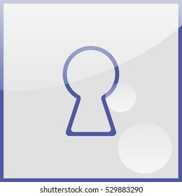 Keyhole illustration.