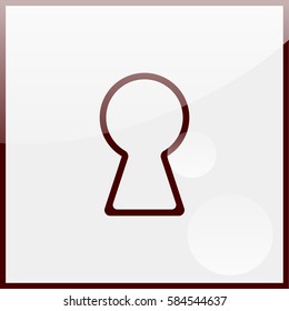 Keyhole illustration.