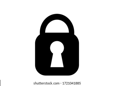Keyhole for the key of the padlock of the doors of the house. Template for text. Place for text. Abstraction. Safe. Background vector image. Safety. Security. Poster.