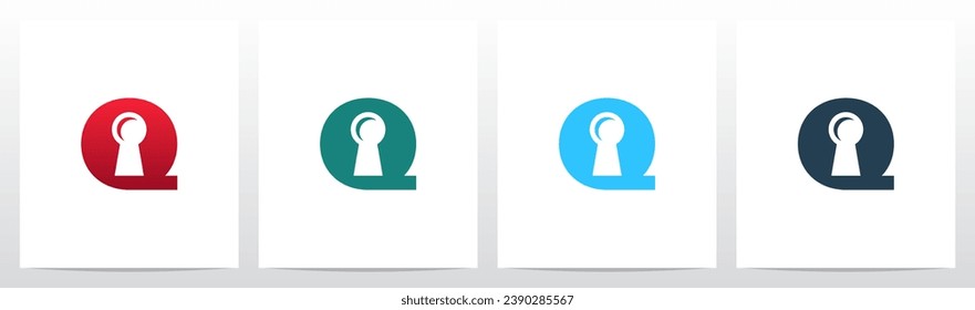 Diseño de Logotipo Keyhole On Letter