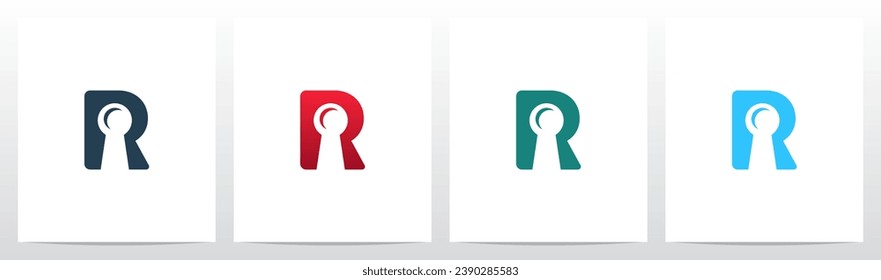 Logo-Design für Schlagwörter in Buchstaben R