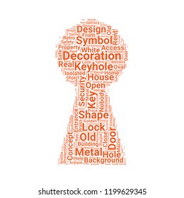 Keyhole shape icon