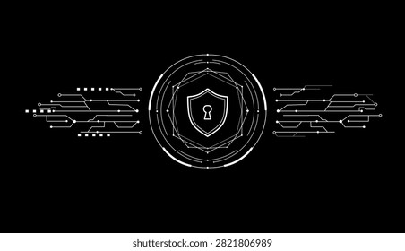 Keyhole shield cyber security technology