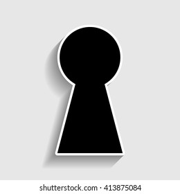 Keyhole sign