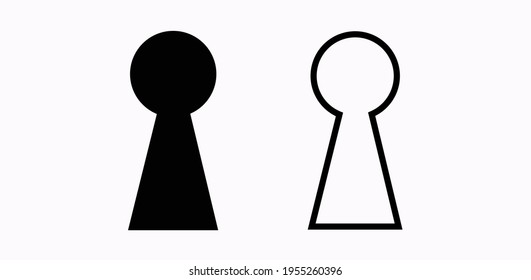 Icono de apertura simple en un fondo blanco. Ilustración del vector	