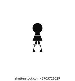 Diseño de logotipo de luz de ojo de cerradura y lámpara de mesa.