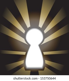 keyhole vector