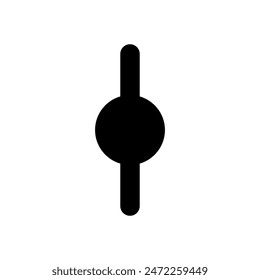 Icono de Vector. Señal de ilustración de bloqueo. Símbolo de llave o logotipo.