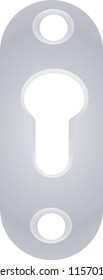 Keyhole. vector illustration