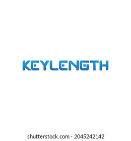 tipografía de longitud de clave. moderno y refinado. puede utilizarse como logotipo.