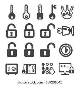 key,lock icon