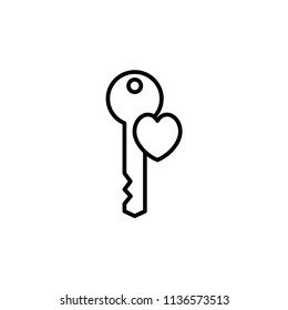 key,lock security icon vector template