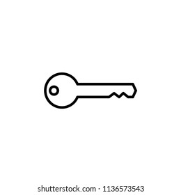 key,lock security icon vector template