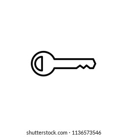 key,lock security icon vector template