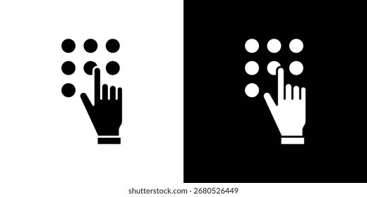 Icono de teclado. colección de estilo plano y de línea.