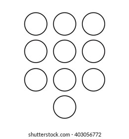 keypad icon illustration design