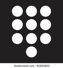 keypad icon illustration design