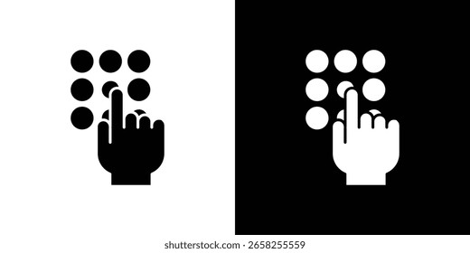 Icono de teclado símbolo colección. Vector plano ilustración de stock.