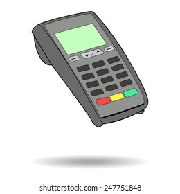  keypad and Terminal - simple icons 