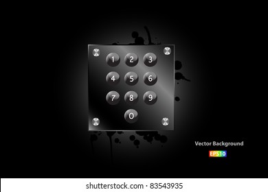 Keypad Vector