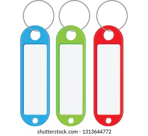 Keyring colored row