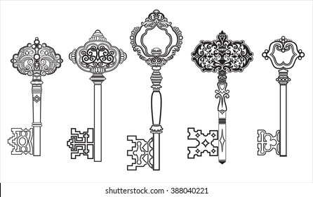 KEYS Antique Collection Set 2