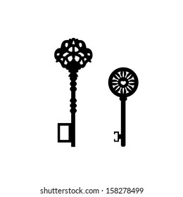 Keys with decorative elements