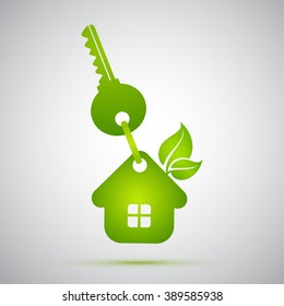 The keys to environmentally friendly home.